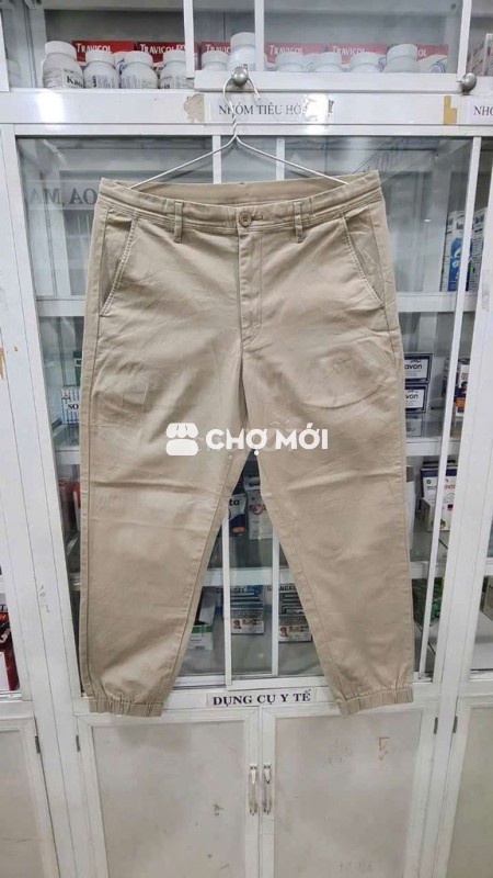 Quần kaki jogger Uniqlo nam size 33