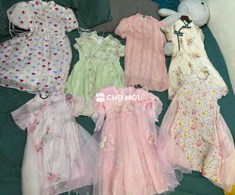 Đầm trẻ em sz 22-35kg