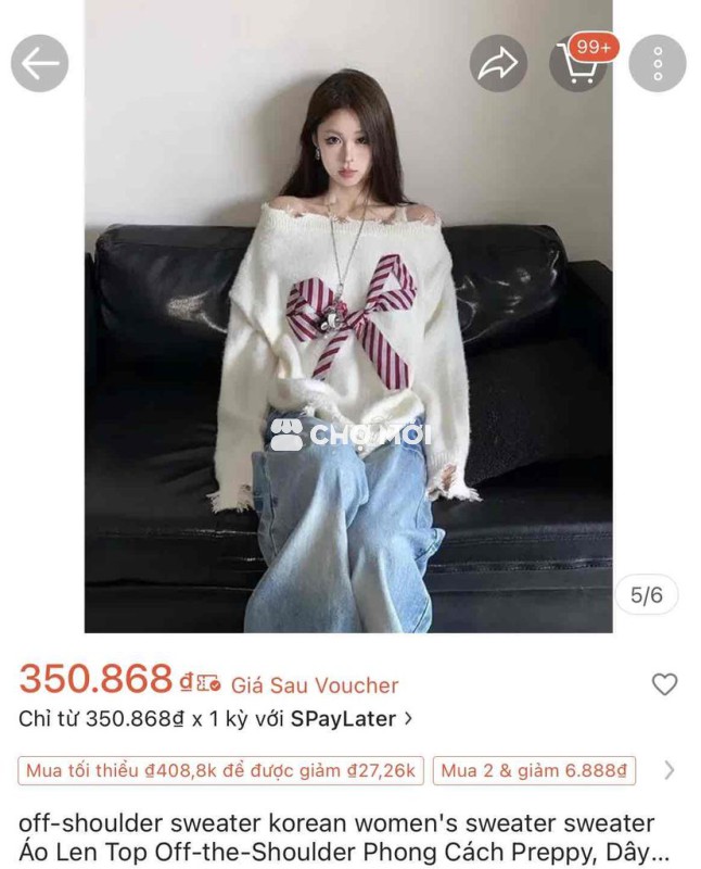 free sz chưa mặc lần nào, màu trắng