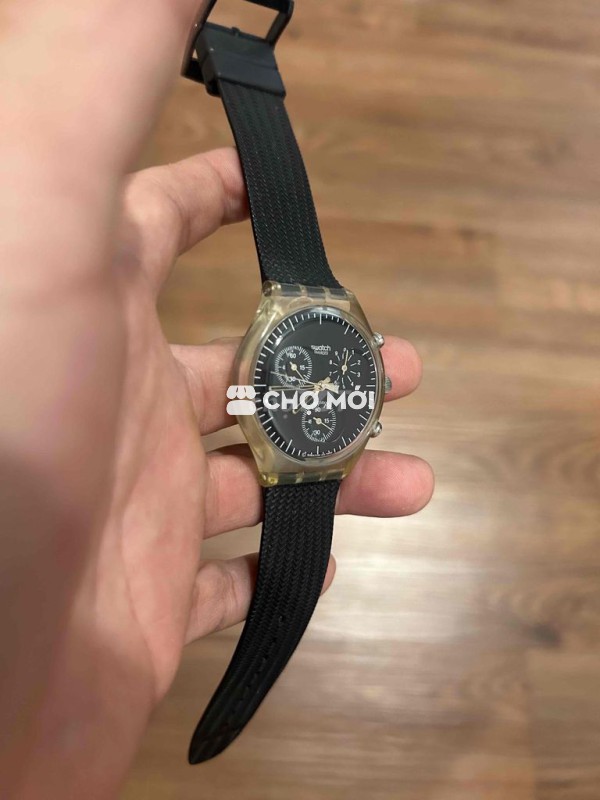 Đồng hồ Swatch Nam Đen 37.5mm