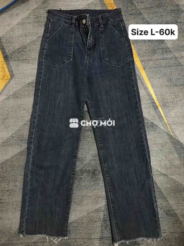 Quần jean nữ size L