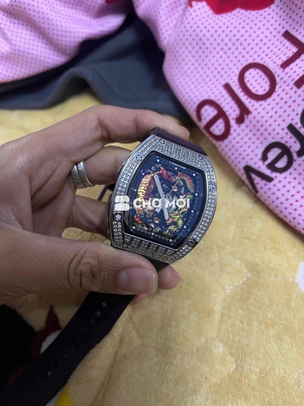 Đồng hồ đeo tay LOGISTAR Nam Kính nứt