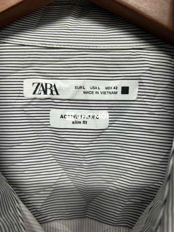 Áo sơ mi ZARA Nam Active Fabric size L