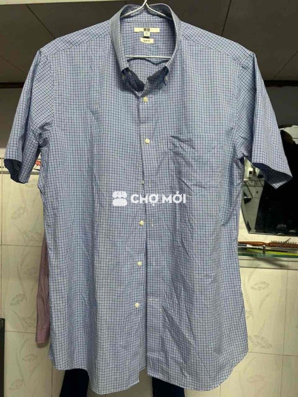 Áo sơ mi nam UNIQLO Polyester