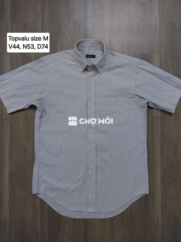 Áo sơ mi nam Topvalu Cotton size M