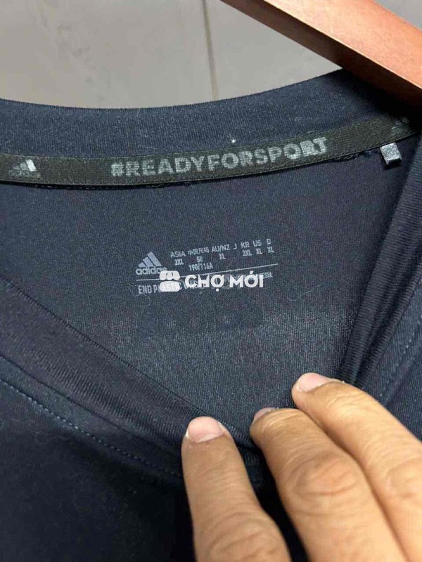 Áo thun nam Adidas Đen 3XL