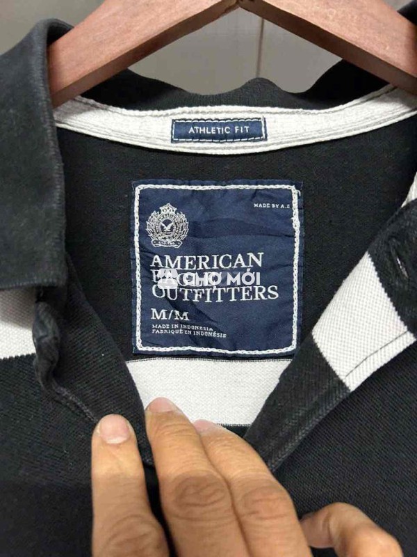 Áo polo American Eagle nam Cotton size M