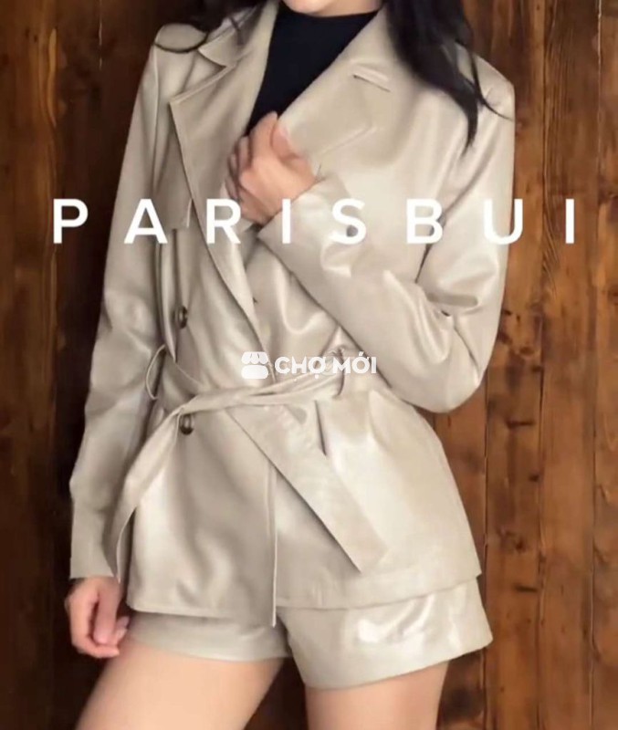 Áo khoác trench Paris Bui nữ size S