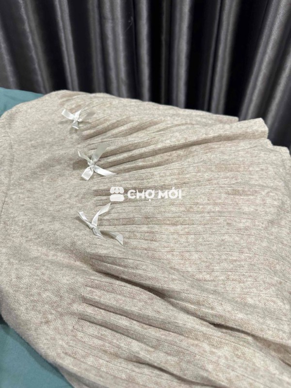 Chân Váy nữ len đính nữ tiểu thư