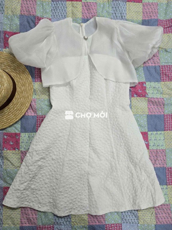 170k - Váy JM nữ lụa gấm size L