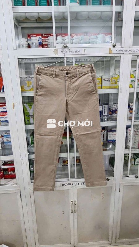Quần kaki Uniqlo Slim Nam size 30