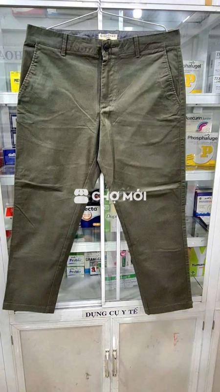 Quần kaki nam Giordano size 32 Mới 99%
