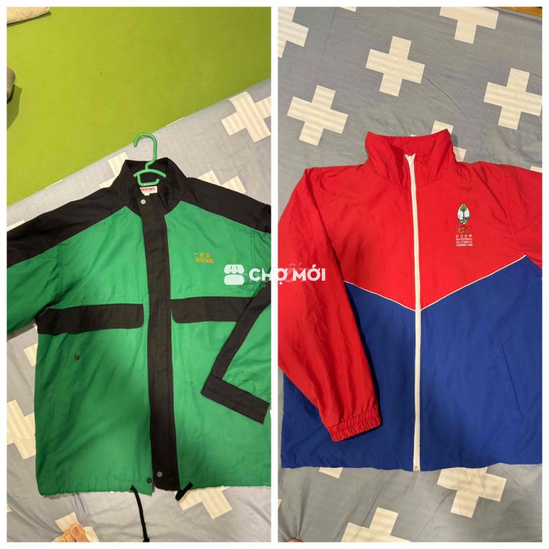 Xả rẻ combo 2 áo khoác qua sd size L-XL (50-75kg)