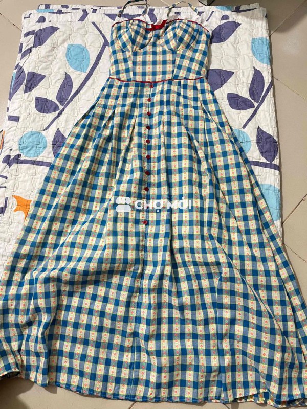 Đầm maxi Nữ 2 dây dáng dài