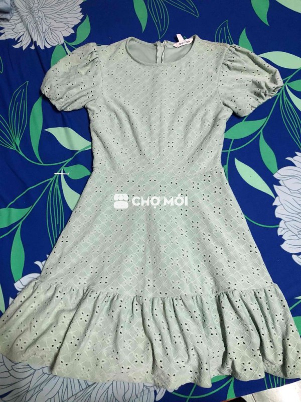 Đầm nữ xanh lá dưới 50kg