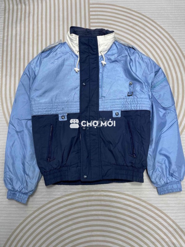 Bomber Jacket Asics size L Số đo: ngực 58, dài 63