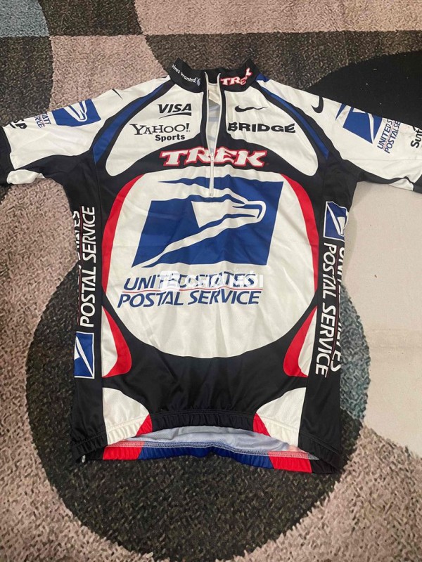 Áo đạp xe nam polyester Italia