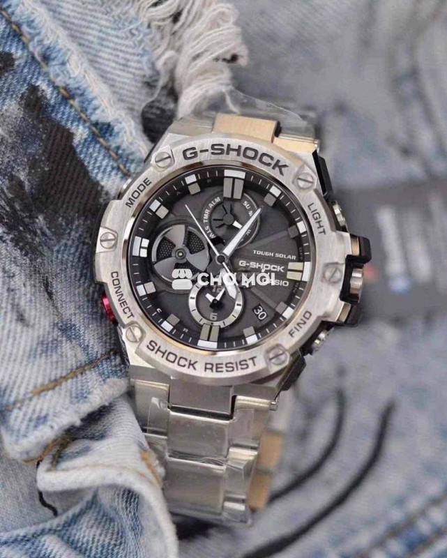 Đồng hồ Casio G-Shock GST-B100D Bạc