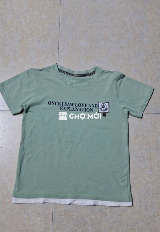 Áo thun bé trai Cotton 43-50kg