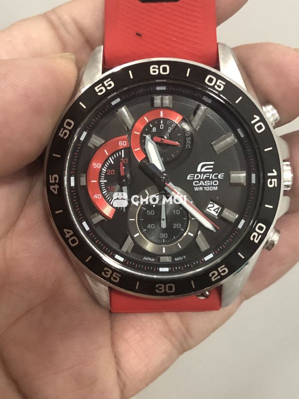 Đồng hồ Casio Edifice EFV-550L-1AVUDF Nam Đỏ