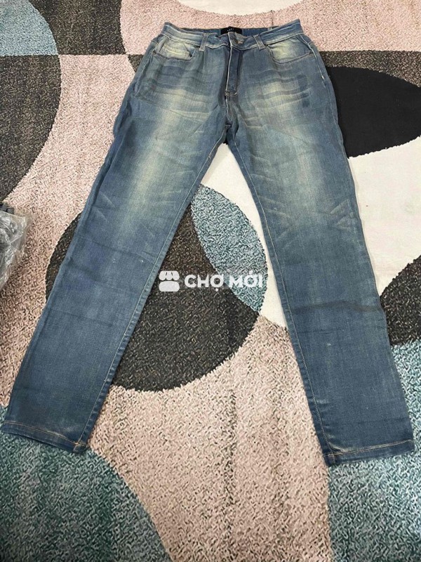 Quần jean nam co giãn size 32