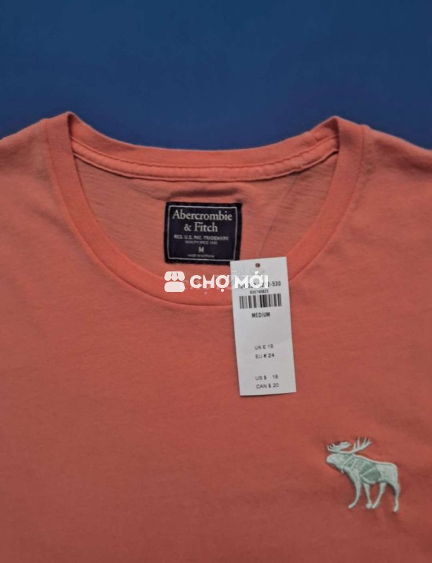 Áo thun Abercrombie & Fitch Nam Cotton size M