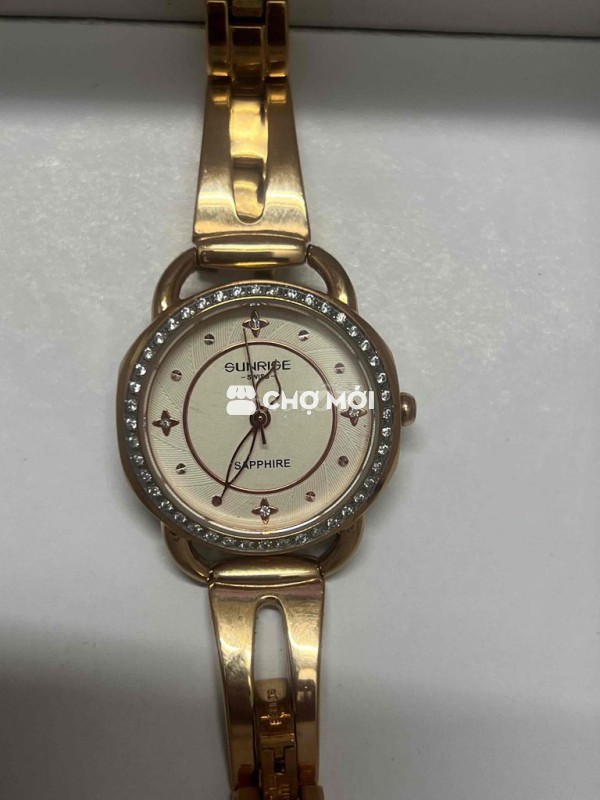 Đồng hồ Sunrise Nữ Vàng hồng cất tủ lâu