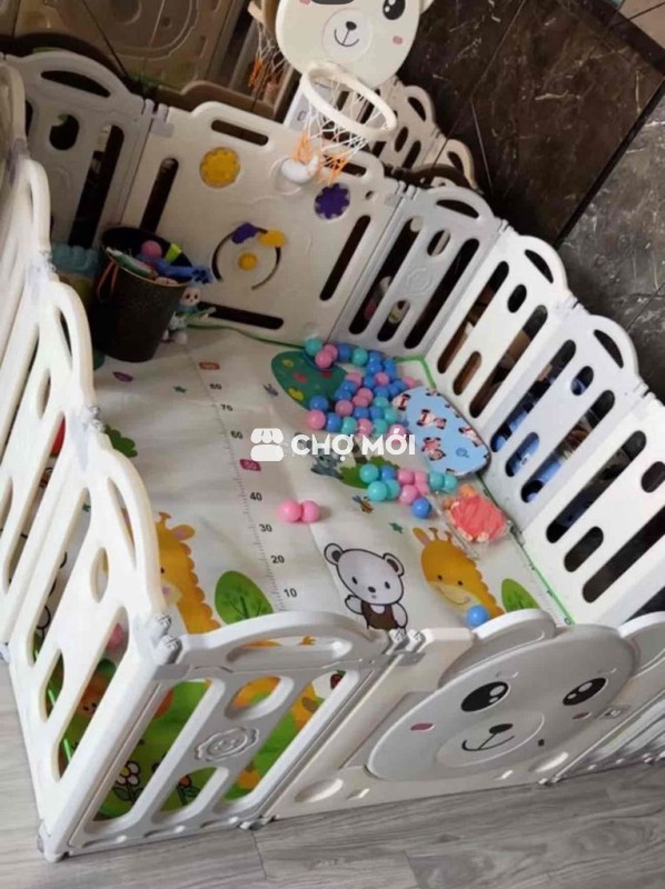 Thanh lý Quây cũi Pakey Nhựa (1m5x1m5)