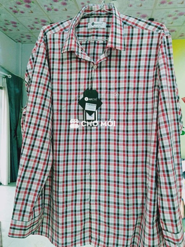 Áo sơ mi ANCHI fashion Nam 78 đến 88 kg