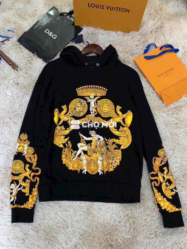 Áo hoodie Versace Auth nam nỉ size 48
