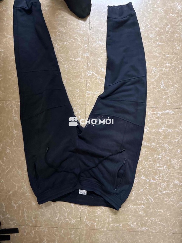 Quần jogger Routine nam Đen size 32