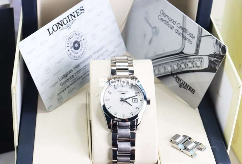 ĐH Nữ : Longines Conquest Kim Cương Full 2 Thẻ BH