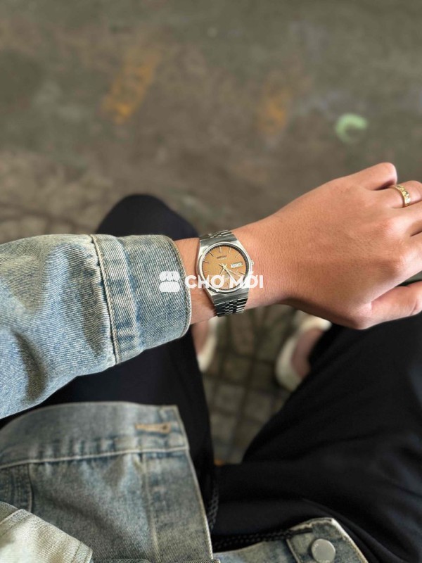 Đồng hồ Seiko Nam Bạc Kim loại