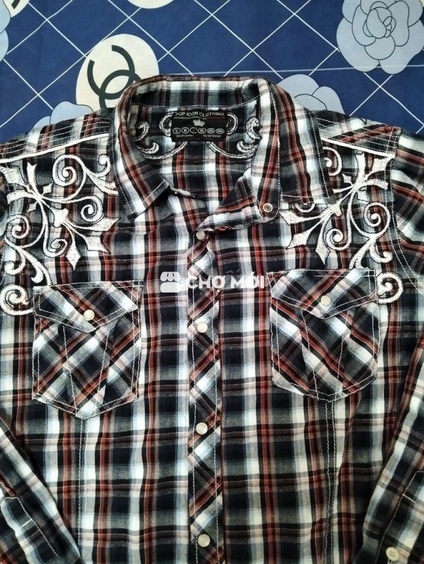 Áo sơ mi nam vải size L