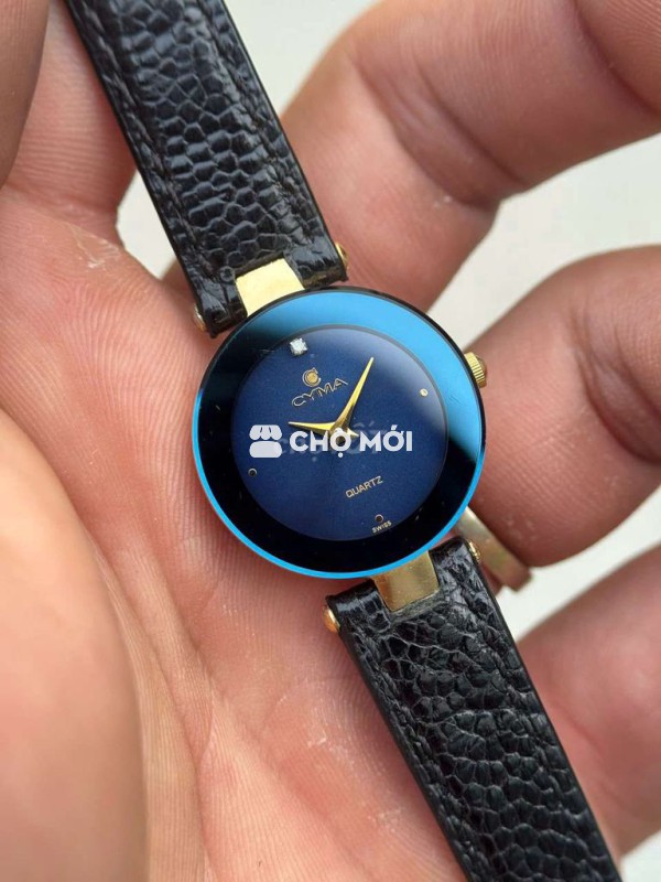 Đồng hồ Cyma thụy sĩ kính tràn viền nhỏ xinh