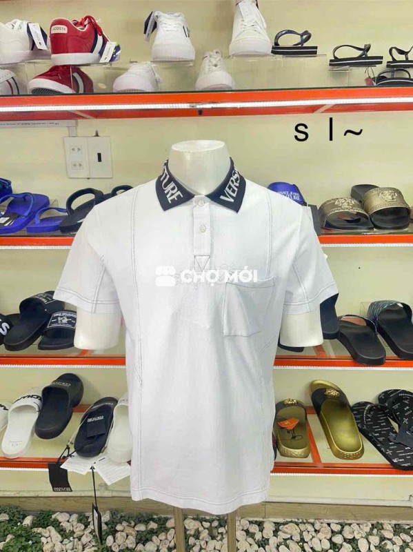 Áo Polo Versace Couture Nam viền cổ