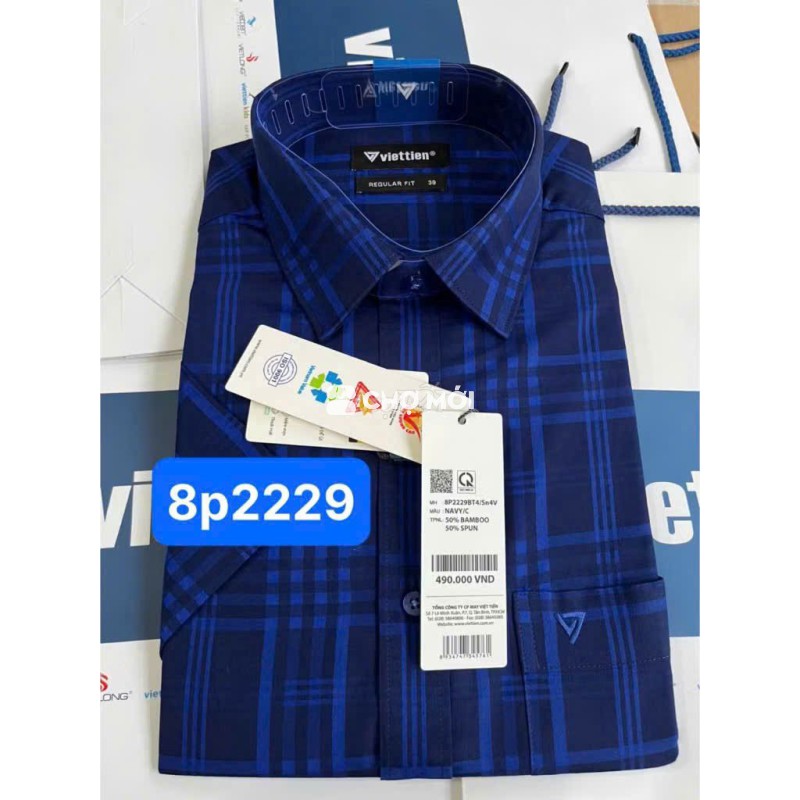 Áo sơ mi Việt Tiến Nam Bamboo