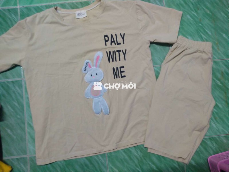 Đồ ngủ nữ vải thun Hoạt hình