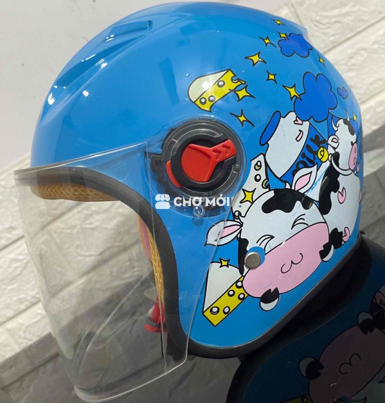 Mũ bảo hiểm BYB trẻ em 3/4 đầu size 46-52cm 0.7kg