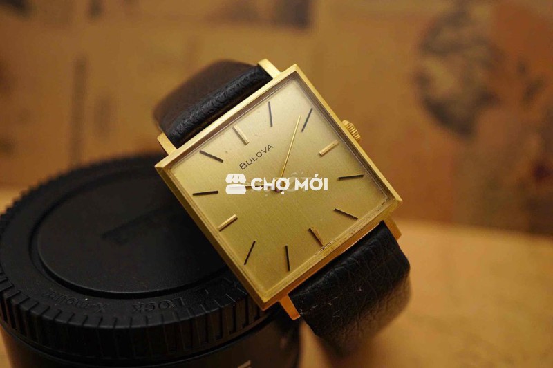 Đồng hồ Bulova 18K GP Lên Dây Vintage