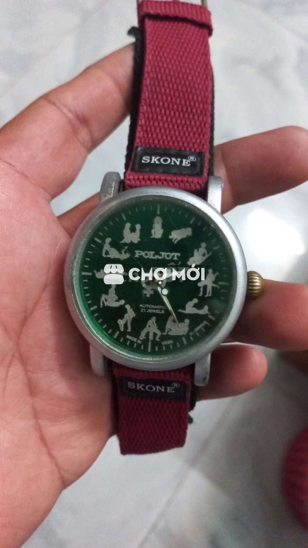 Đồng hồ nam Pojot Tín Ngưỡng Phồn Thực lộ cơ auto