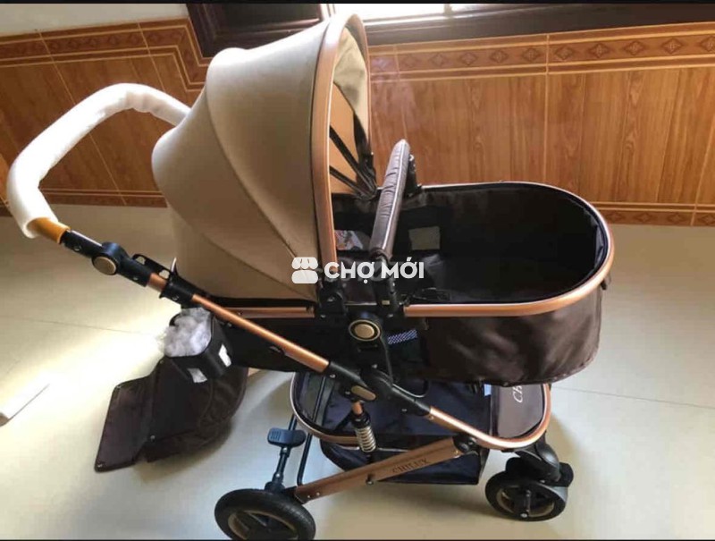 Pass xe đẩy nôi Chilux V1.6 Nâu đồng mới 95%