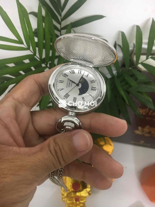 Đồng hồ quả quýt Bạc kim loại