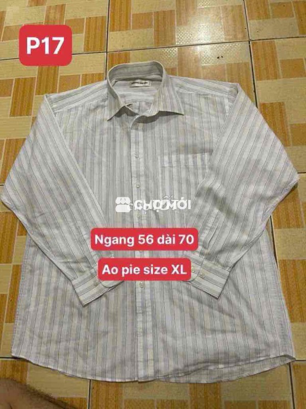 Áo sơ mi nam XL Mới 99%