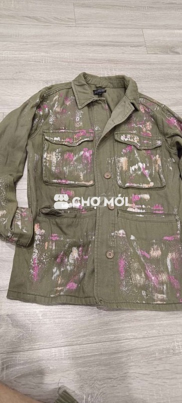 Áo khoác Topshop Kaki Nam