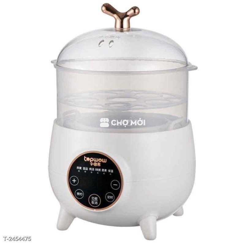 Nồi nấu cháo chậm Topwow Trắng