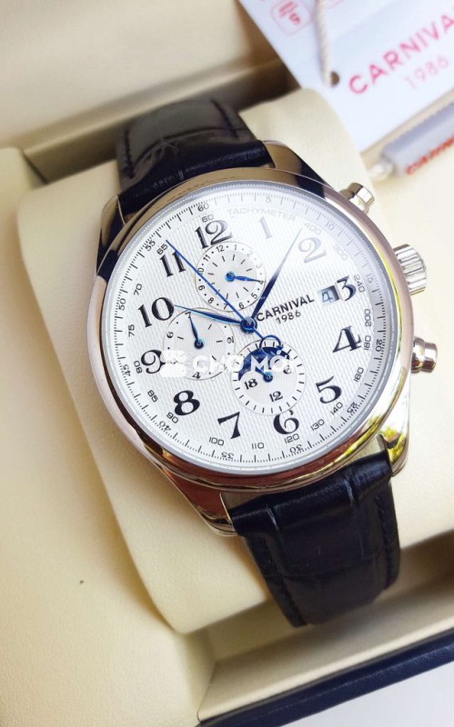 Đồng Hồ Cơ Carnival Moon Phase Chính Hãng Mới