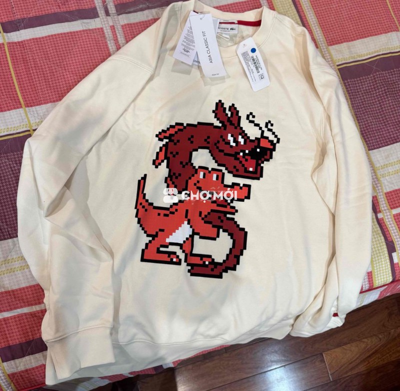 Áo nỉ Lacoste Unisex size L