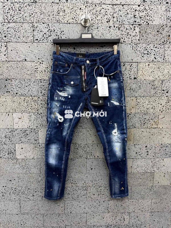 Quần Jean Nam - DSQ2 cao cấp trẻ trung thời trang