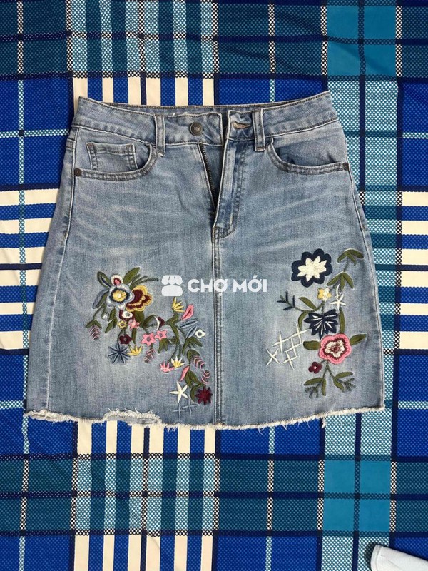 Váy jean nữ Jean size M